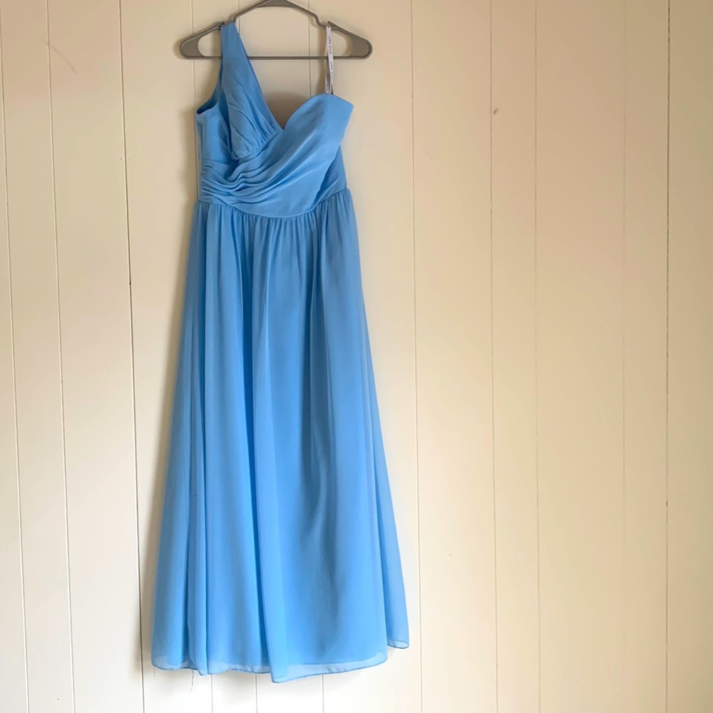 Light blue Alfred Angelo bridesmaid dress size medium